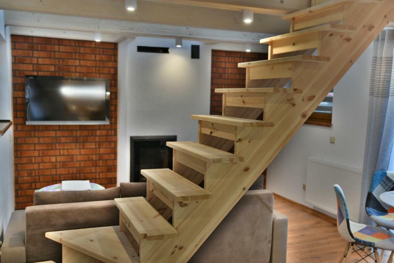Domek - Apartament Marynarski Z Kominkiem Apartment Устка Екстериор снимка
